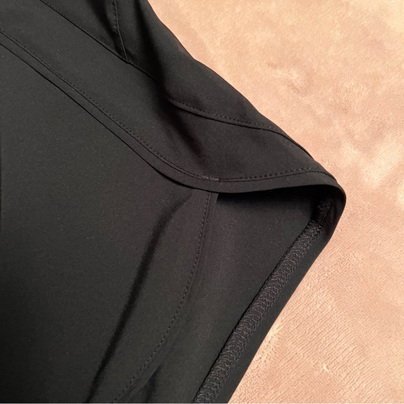 BALEAF Black Flowy High-Waisted Wide Drawstring Waistband Running Shorts - Sz S - Picture 4 of 9